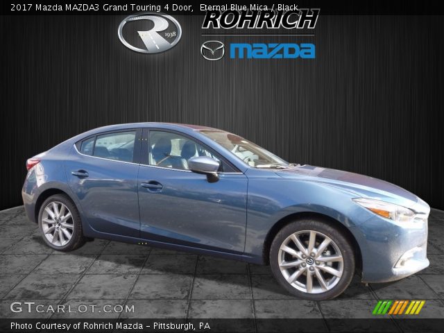 2017 Mazda MAZDA3 Grand Touring 4 Door in Eternal Blue Mica