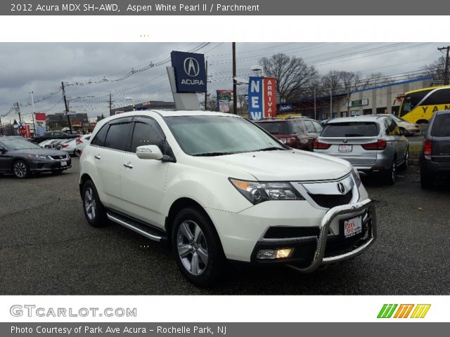 2012 Acura MDX SH-AWD in Aspen White Pearl II