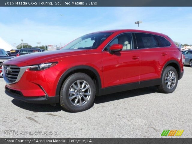 2016 Mazda CX-9 Touring in Soul Red Metallic