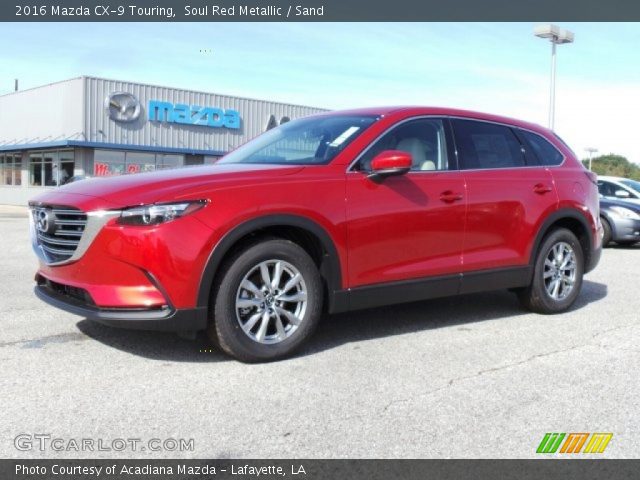 2016 Mazda CX-9 Touring in Soul Red Metallic