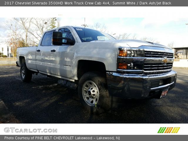 2017 Chevrolet Silverado 3500HD Work Truck Crew Cab 4x4 in Summit White