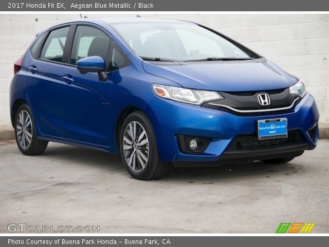 2017 Honda Fit EX in Aegean Blue Metallic