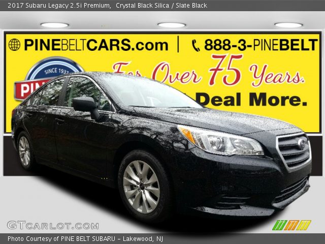2017 Subaru Legacy 2.5i Premium in Crystal Black Silica