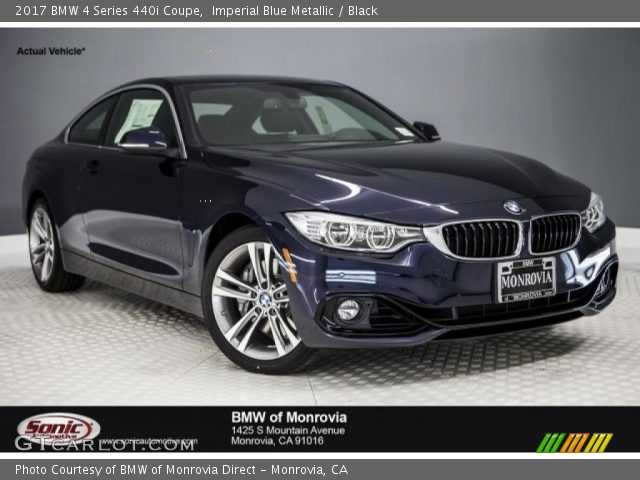 2017 BMW 4 Series 440i Coupe in Imperial Blue Metallic