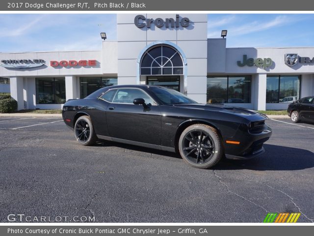 2017 Dodge Challenger R/T in Pitch Black