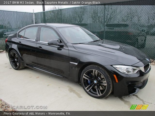 2017 BMW M3 Sedan in Black Sapphire Metallic