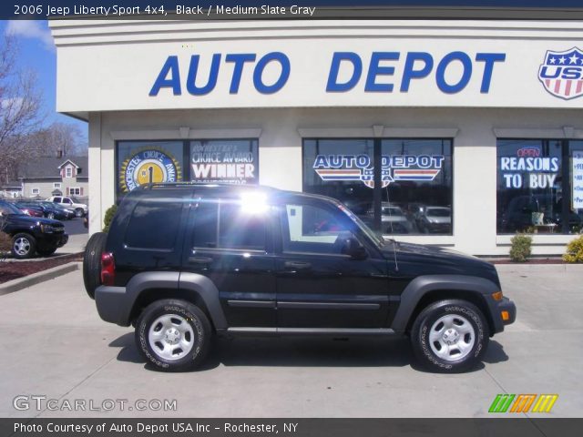 2006 Jeep Liberty Sport 4x4 in Black