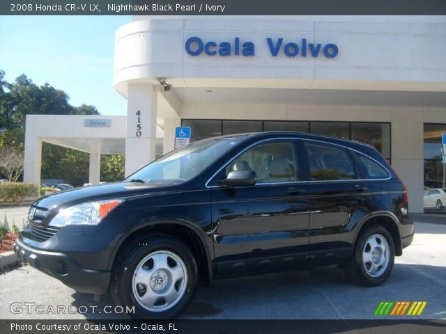 2008 Honda CR-V LX in Nighthawk Black Pearl