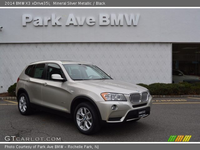 2014 BMW X3 xDrive35i in Mineral Silver Metallic