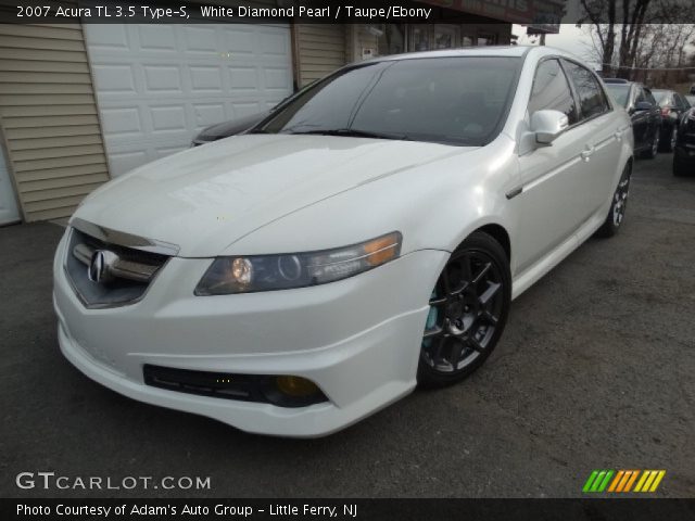 2007 Acura TL 3.5 Type-S in White Diamond Pearl