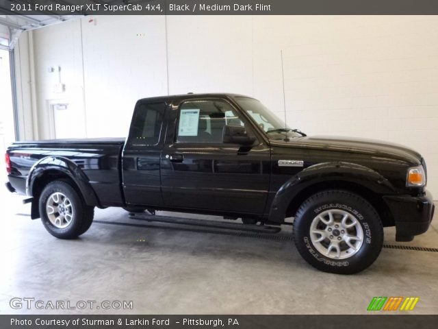 2011 Ford Ranger XLT SuperCab 4x4 in Black