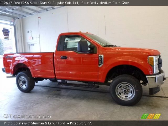 2017 Ford F250 Super Duty XL Regular Cab 4x4 in Race Red