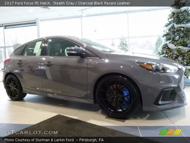 2017 Ford Focus RS Hatch in Stealth Gray