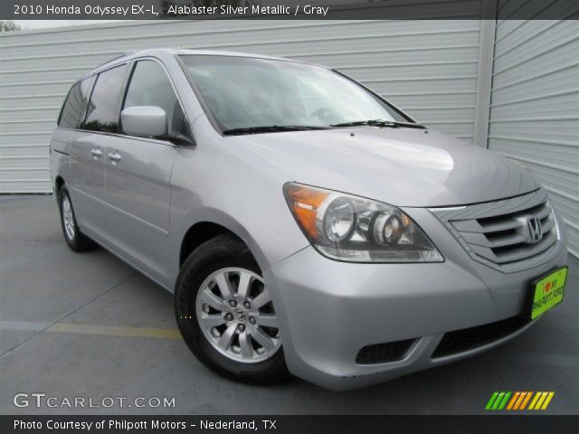 2010 Honda Odyssey EX-L in Alabaster Silver Metallic