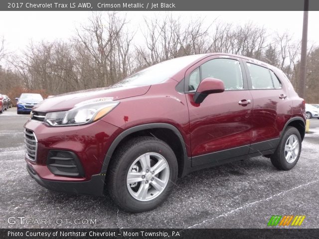 2017 Chevrolet Trax LS AWD in Crimson Metallic