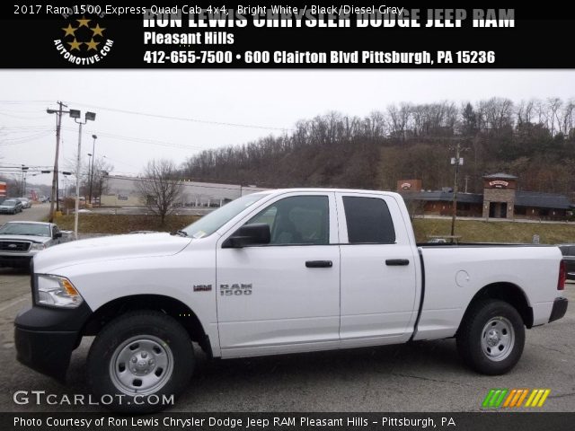 2017 Ram 1500 Express Quad Cab 4x4 in Bright White