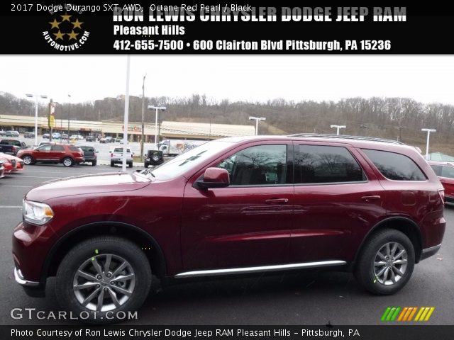 2017 Dodge Durango SXT AWD in Octane Red Pearl