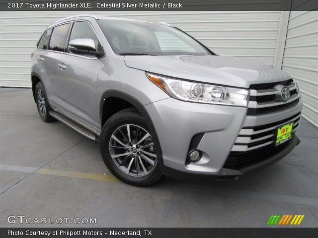 2017 Toyota Highlander XLE in Celestial Silver Metallic