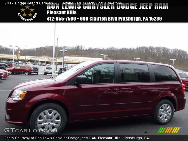 2017 Dodge Grand Caravan SE in Octane Red