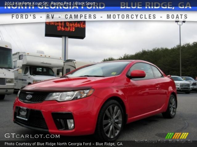 2011 Kia Forte Koup SX in Racing Red