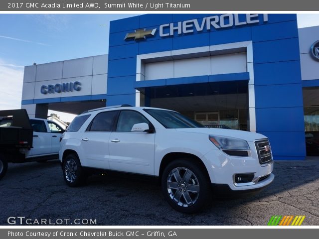 2017 GMC Acadia Limited AWD in Summit White