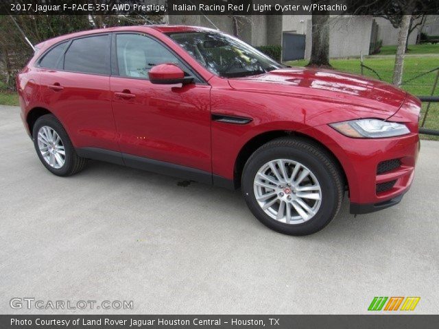 2017 Jaguar F-PACE 35t AWD Prestige in Italian Racing Red