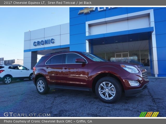 2017 Chevrolet Equinox LT in Siren Red Tintcoat