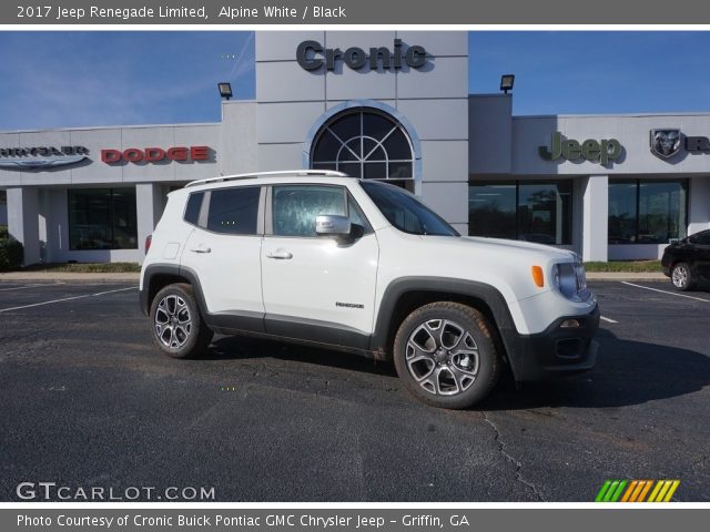 2017 Jeep Renegade Limited in Alpine White