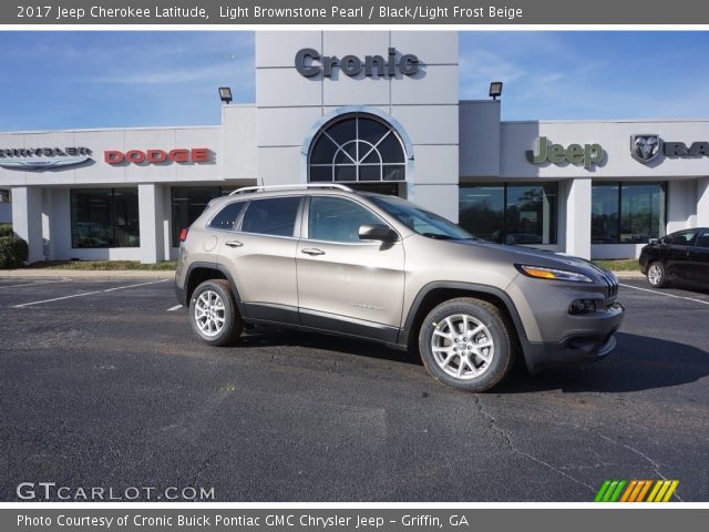 2017 Jeep Cherokee Latitude in Light Brownstone Pearl