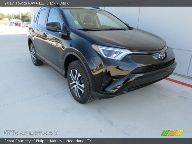 2017 Toyota RAV4 LE in Black
