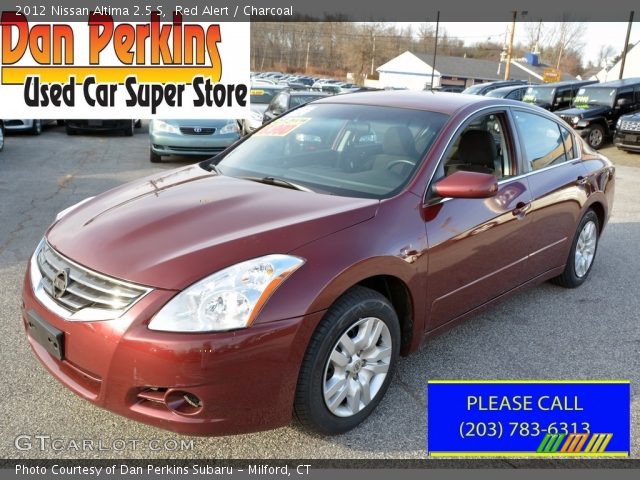 2012 Nissan Altima 2.5 S in Red Alert