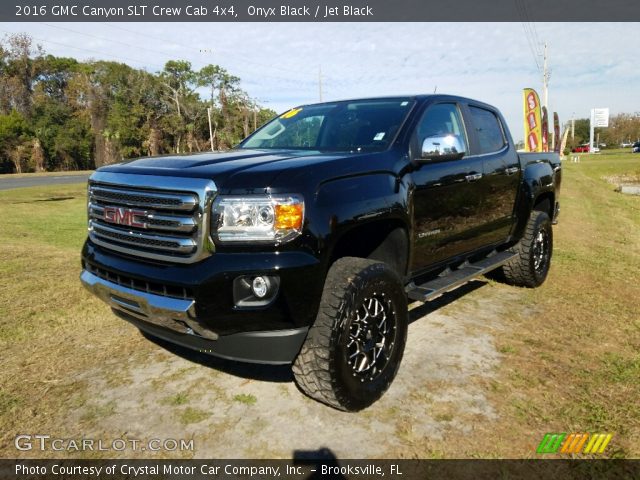 2016 GMC Canyon SLT Crew Cab 4x4 in Onyx Black