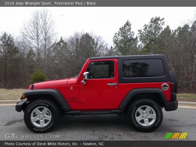 2016 Jeep Wrangler Sport in Firecracker Red