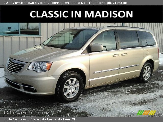 2011 Chrysler Town & Country Touring in White Gold Metallic