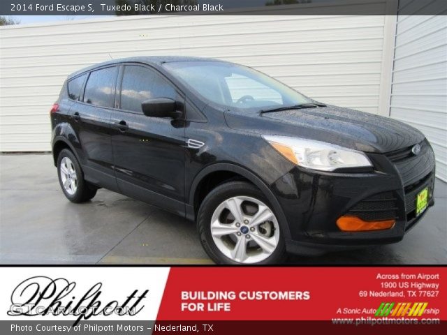 2014 Ford Escape S in Tuxedo Black