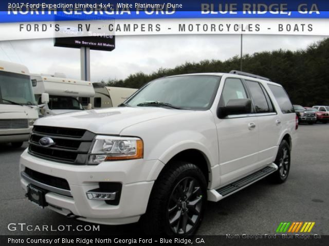 2017 Ford Expedition Limited 4x4 in White Platinum