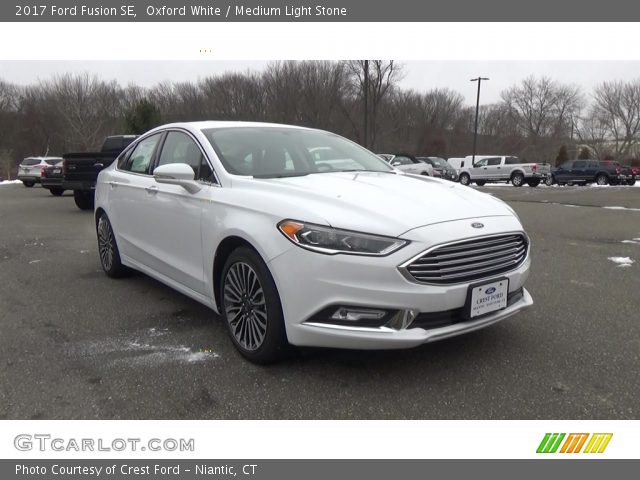 2017 Ford Fusion SE in Oxford White