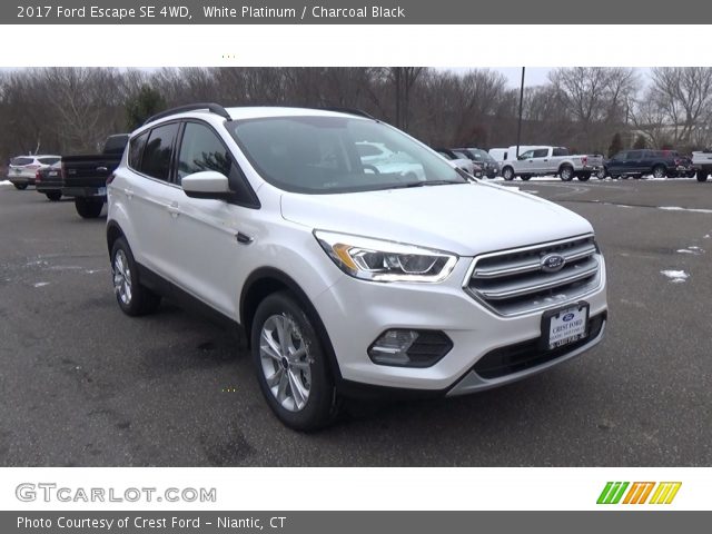 2017 Ford Escape SE 4WD in White Platinum