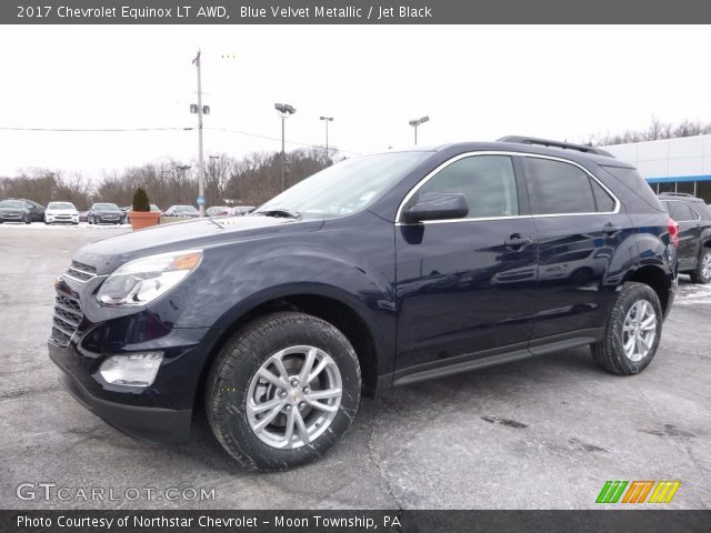 2017 Chevrolet Equinox LT AWD in Blue Velvet Metallic