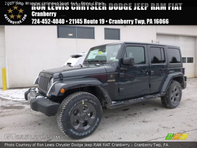 2017 Jeep Wrangler Unlimited Sport 4x4 in Rhino