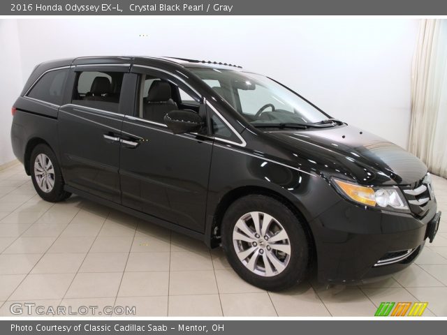 2016 Honda Odyssey EX-L in Crystal Black Pearl