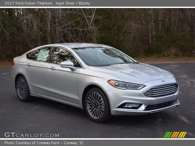 2017 Ford Fusion Titanium in Ingot Silver