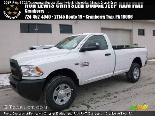 2017 Ram 3500 Tradesman Regular Cab 4x4 in Bright White