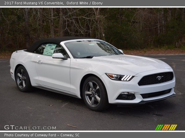 2017 Ford Mustang V6 Convertible in Oxford White