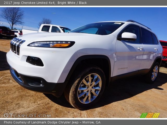 2017 Jeep Cherokee Limited 4x4 in Bright White