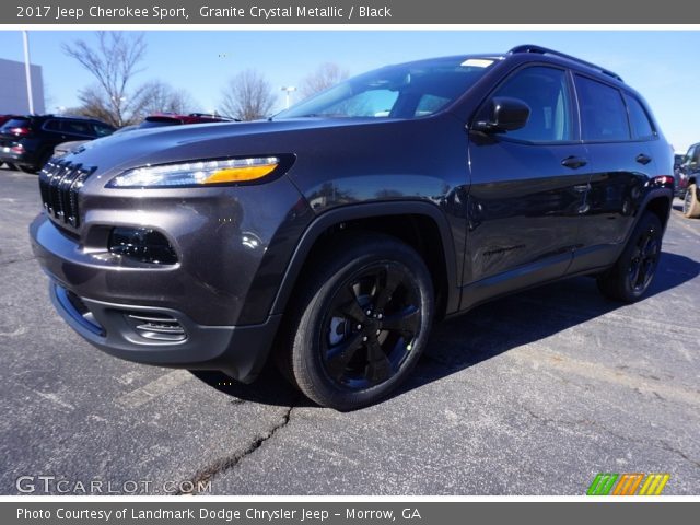 2017 Jeep Cherokee Sport in Granite Crystal Metallic