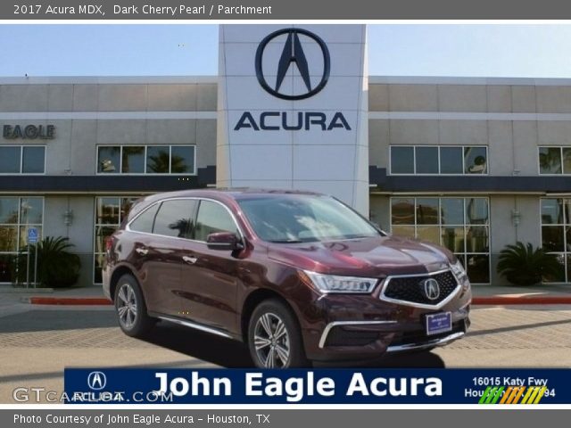 2017 Acura MDX  in Dark Cherry Pearl