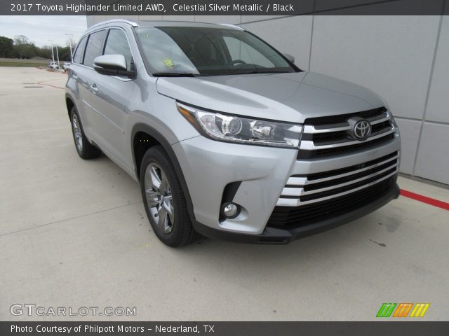 2017 Toyota Highlander Limited AWD in Celestial Silver Metallic