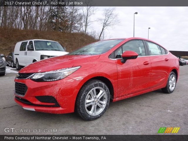 2017 Chevrolet Cruze LT in Red Hot