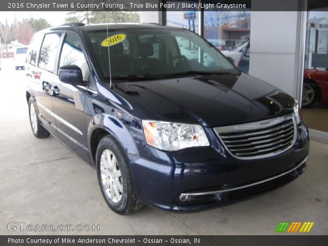 2016 Chrysler Town & Country Touring in True Blue Pearl